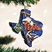 Old World Christmas Ornaments: United States Glass Blown Ornaments for Christmas Tree, Texas