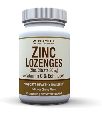Amazon.com: Windmill Zinc Lozenges Withechinacea & Vitamin C