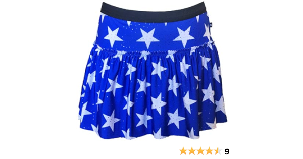 Royal Blue with White Stars Sparkle 