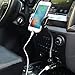 3-in-1 Car Phone Mount, Cell Phone Holder Cradle with Dual USB 2.1A Charger Compatible with iPhone X 8 7 6 6S Se 5S Samsung Galaxy S9 S8 S7 S6 S5, HTC LG Sony Nexus Motorola and More
