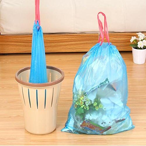 5rolls/set Trash Bag Garbage Bags Environmental Cleaning Plastic Kitchen Rubbish Bucket Can Household Tools