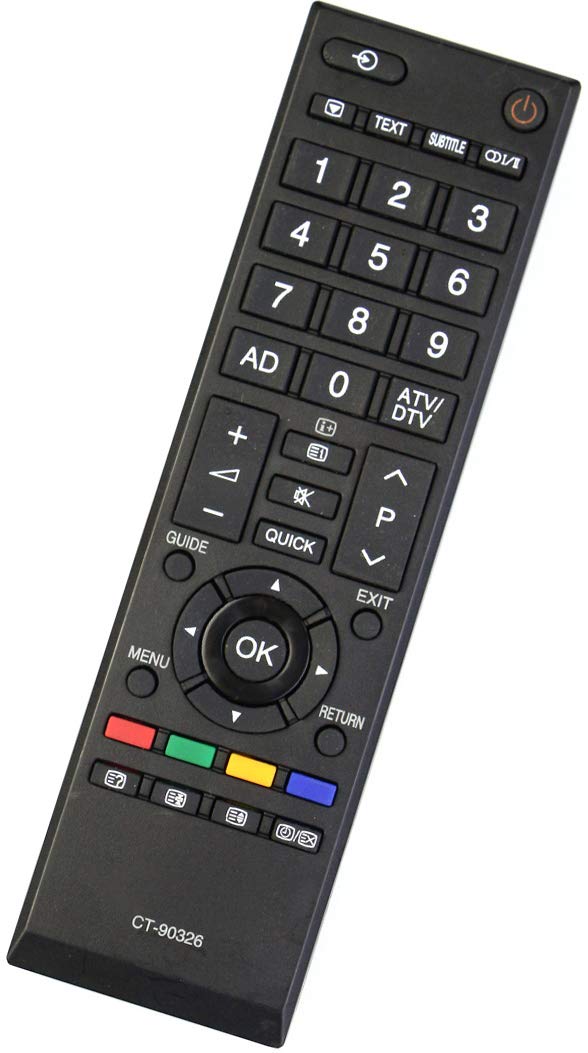 ALLIMITY CT-90326 Remote Control Replaced for Toshiba CT90326 CT-90380 CT-90386 CT-90336 CT-90351