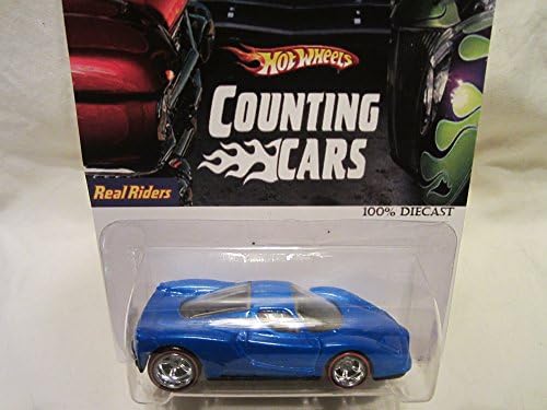 Hot Wheels CUSTOM ENZO FERRARI "Counting Cars" Real Riders Rubber Wheels Collectible Die Cast Model Car 1:64 Scale Limited Edition 1/25 Made!