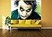 Poster - Joker Mural Decoration - Heath Ledger Batman The Dark Knight Clowns Movie Gotham Villain DC Comic DC Universe Wallposter Photoposter (55 Inch x 39.4 Inch / 140 x 100 cm)