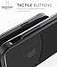 iPhone 8 Case, iPhone 7 Case, Vena [Harmony] Wave Texture [Hybrid Clear Back Panel][CornerGuard Drop Proof] Slim Fit Cover for iPhone 8, iPhone 7 (4.7