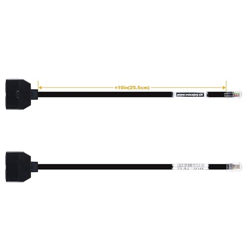 VoiceJoy Telephone Training Adapter Y Splitter for Headset or