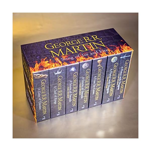 A Song of Ice and Fire, 7 Volumes: The box-set collection for the bestselling classic epic fantasy series behind the…