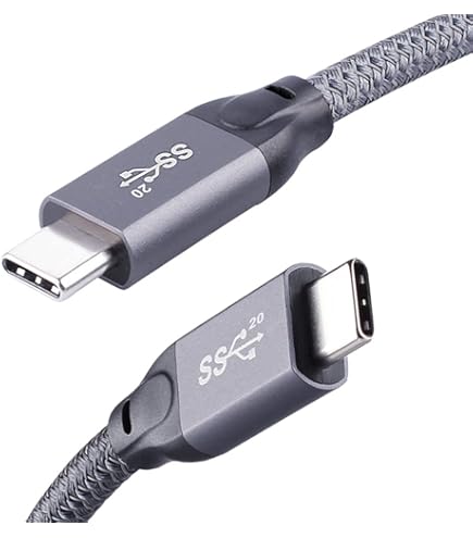 QCEs USB C Monitor Cable 3.3FT 8K30Hz 4K60Hz for Portable Monitor