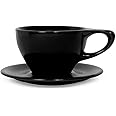 notNeutral Lino Porcelain Cup & Saucer Large Latte 12 oz (12 oz, 1)