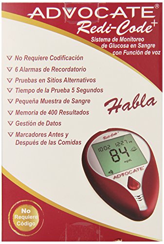 Advocate Redi Code Plus Speaking Blood Glucose Monitoring Kit