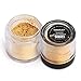 Red&Black Shimmer Eyeshadow Powder Glitter Shimmer Pearl Dust Powder for Face and Body 3g (Gold)