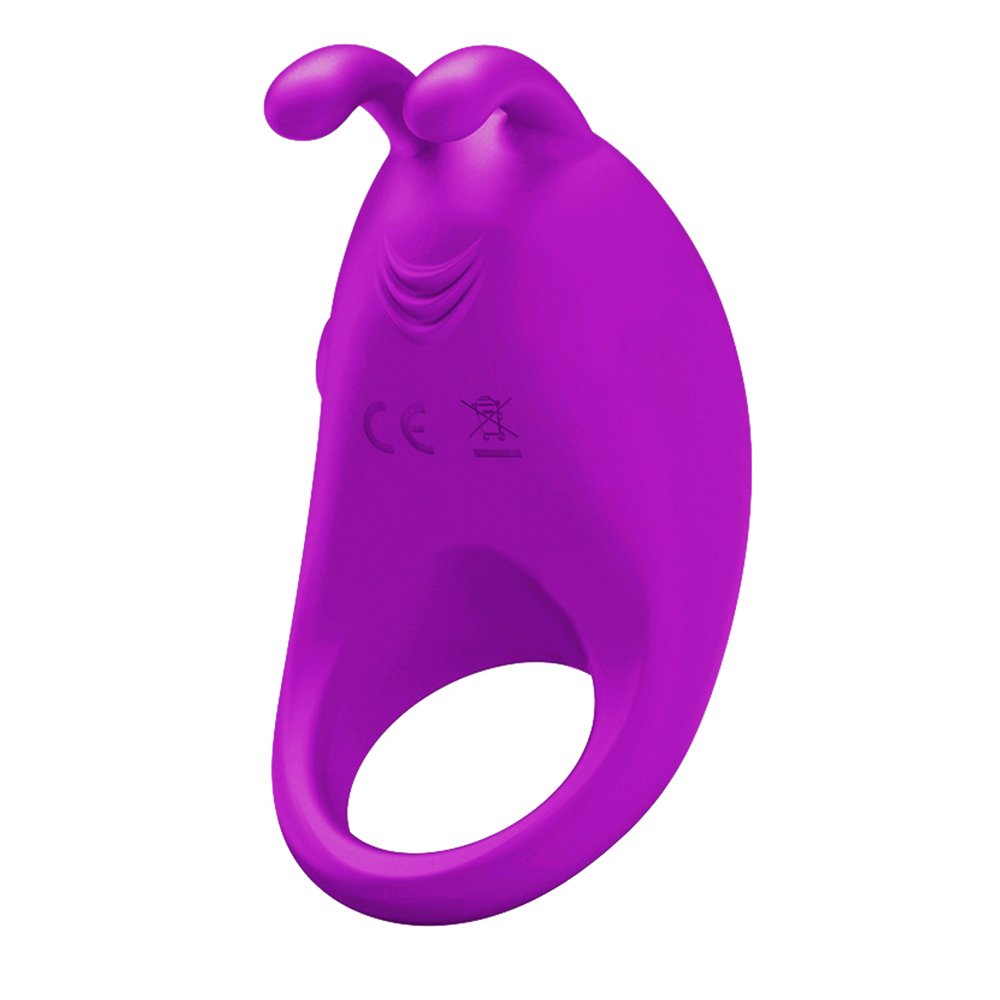 Anello Fallico Vibrante Cock ring, James Love pene anello Vibratore Stimolatore del Clitoride con 7 modi di vibrazione in Silicone Ultra Soffice Elastico, 100% Impermeabile e Ricaricabile, Sex Toy per uomo e Amanti