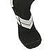 Epivive Velocity Black & White Football, Basketball, Lacrosse Socks (Small)