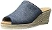 Skechers Cali Women's Monarchs Denim Flower Wedge Sandal