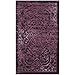 Maples Rugs Pelham Transitional Area Rugs - Made in USA - Washable, Non Slip, Indoor Carpet for Entryway, Foyer, Kitchen, and Bathroom, 1'8 x 2'10, Wineberry