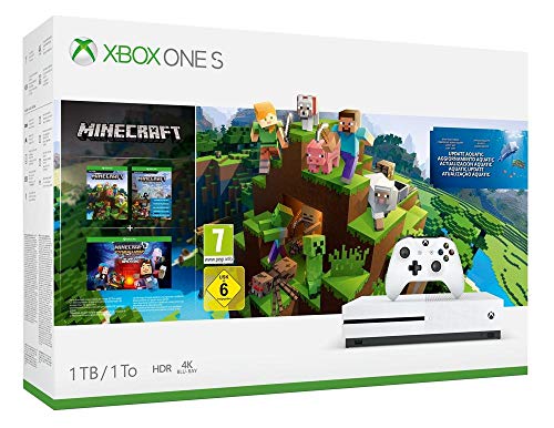 Xbox One S 1TB Minecraft Creators Pack + 1M GamePass ...