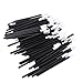 MELADY®Disposable Lip Brushes Lipstick Gloss Wands Applicator Perfect Makeup Tool Kits (Pack of 500pcs, Black)