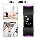 SKYLET Compatible with Fitbit Charge 2 Bands, 3 Pack Breathable Silicone Replacement Sport Wristbands Compatible with Fitbit Charge 2 with Secure Watch Clasp Men Women Large Small