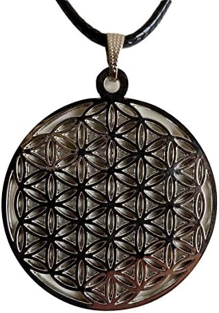 Flower of Life Pendant Necklace (Silver)