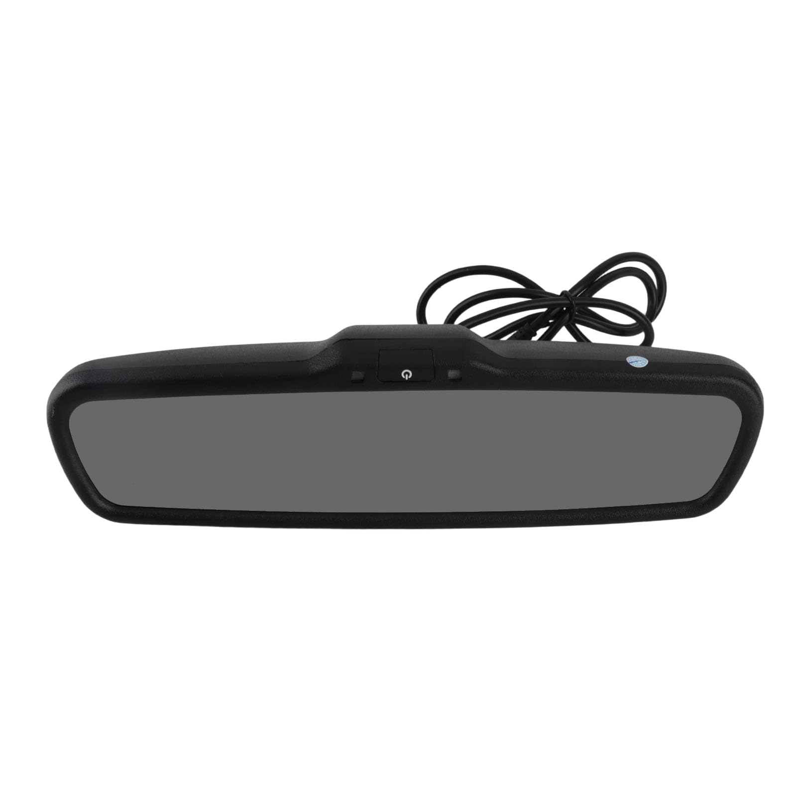 Car Vehicle Rearview Mirror Monitor, 4.3 Inch Color Screen Automatic Dimming Rear View Backup Mirror Monitor 2W Replacement Installation Rearview Monitor with OSD Menu, Bracket for Reverse Camera