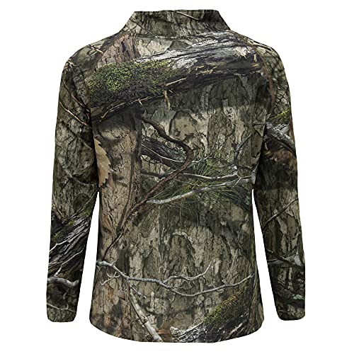 Mossy Oak Standard Womens Shirts, Hunting Clothes Quarter Zip