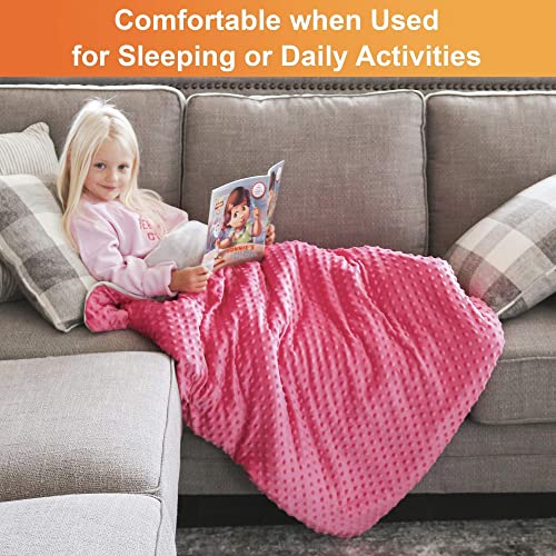 SuperSoft Kids Weighted Blanket 5 Pounds Weighted Blanket for Kids