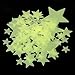 Adorox Glow in The Dark Moon and Stars Child's Room Decorative Art Room Decor Toy
