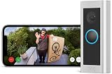 Ring Wired Video Doorbell Pro 1536p HD 3D Motion Detection Dual Band Wifi view 1