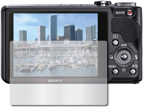 3x Sony CyberShot DSC-HX9V DSC-HX9 Digital Camera Premium Clear LCD Screen Protector Cover Guard Shield Film Kit, No cutting is required! Perfect fit with satisfaction guaranteed! (3 Pieces, GUARMOR Brand)