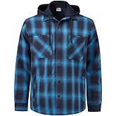 FR Jacket for Men Waterproof Insulated Active Jacket Flame-Resistant Hoodie for Men Detachable Hood FR Sweatshirts