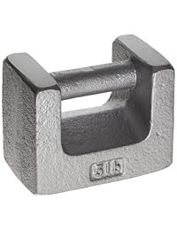 Peso de calibración Rice Lake de hierro fundido pintado con mango, ASTM clase 7, unidades métricas y EE. UU., 1