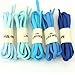 YFINE Oval Athletic Shoelaces for Sneakers Half Round Shoe Laces(2 Pair)