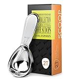 1Easylife Endurance 18/8 Stainless Steel Coffee Scoop, 2 Tablespoon (30ML) Exact, Pack of One