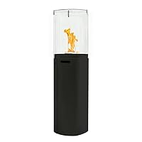  Fuora Nero Gartenkamin XXL schwarz Garden Oven ✔ rund 