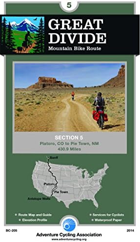Great Divide Mountain Bike Route - 5: Platoro, Colorado - Pie Town, New Mexico - 431 miles