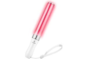 Multicolor LED Glow Sticks, iSiLER Party Flashing Light, 15 Color Changing 2 Lighting Modes Flashing Light Stick for Party Supplies, Festivals, Raves, Birthdays, Parking Guides, Dog Walkers Safety