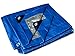 6' x 8' - Tent Shelter Tarp Cover Waterproof Tarpaulin Plastic Tarp Protection Sheet for Contractors, Campers, Painters