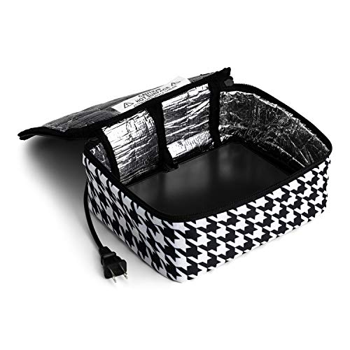 HotLogic 16801056-HND Food Warming Tote, Lunch, Houndstooth