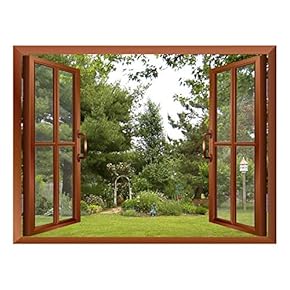 Wall26 Removable Wall Sticker/Wall Mural - 36"x48" (24"x32", Garden)