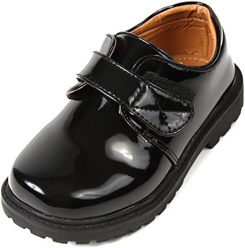 Miwoluna ミウォルナ キッズシューズ フォーマル シューズ 靴 パンプス 子供 男の子 卒園式 卒業式 入園式 入学式 通学 通園 冠婚葬祭 発表会 ブラック 黒