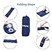 omzer Ultralight Sleeping Pad, Compact for Backpacking Hiking Camping Hammocks with Attached Pillow,Inflatable Sleeping Air Mattress Pad Durable and Lightweight Fit Adults Kids