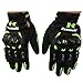 JIN Glove Motorcycle Gloves,Cycling Gloves, Mountain Bike Gloves, Road Cycling Gloves, Cycling Gloves, Half Finger, Anti-Slip, Sports, Work Gloves, Kawasaki, l