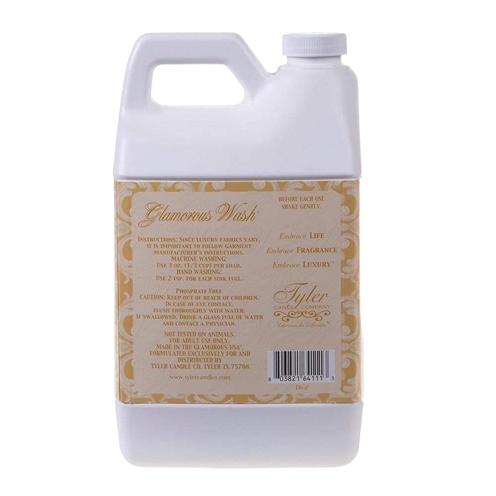 Tyler's Diva Glam Wash Laundry Detergent, 64 Fl oz (Pack of 1) ILIOS Packaging.