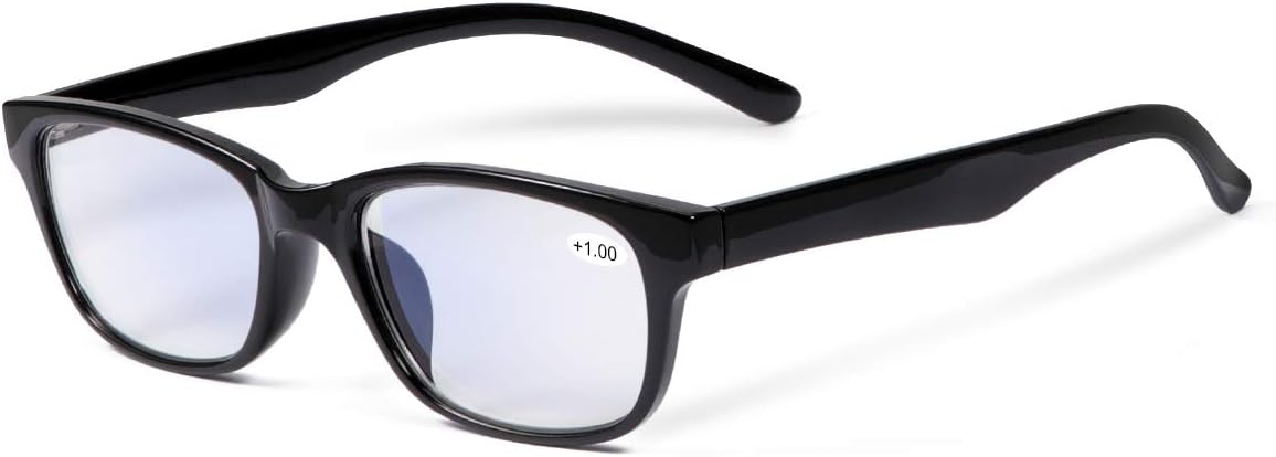 Multi Focus Progressive Multifocal Reading Glasses for Men and Women Lightweight Blue Light Blocking Computer 3 Powers in 1 No Line Readers UV Protection Eyeglasses Anti Glare Eye Strain Eyewear
