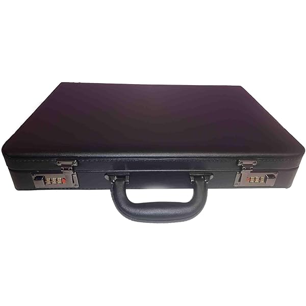 Amazon.com | Attache Case Dual Combination Lock Hard Side