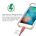 Cambond iPhone Cord 3 Pack, 8 Pin Lightning Cable Durable Stepped Apple Certified Cord for iPhone 7/7 Plus, iPhone 6s / 6s Plus, iPhone 6/6 Plus, iPhone 5s 5c 5 (Blue + Peach + Green 10ft)