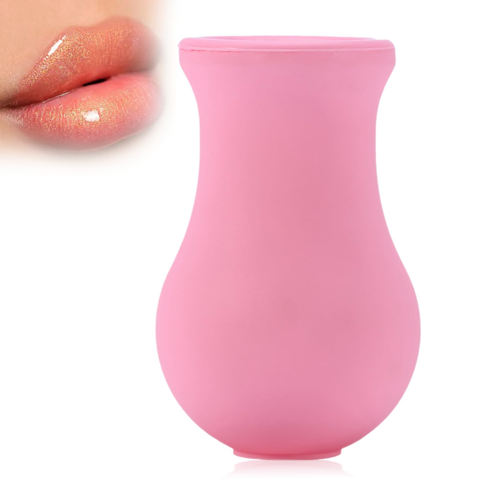 Lip Plumping Device, Soft Silicone Lips Enhancer Plumper Tool, Portable Lip Plumper Enhancer Device Makes Your Lip Looks More Full