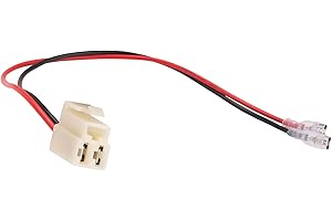 GGTE Scooter Battery Harness for Razor Scooters 600V 14Awg Razor Battery Harness for E100, E125, E150, E175, E200, E300, Espark and Trike E2 3-Pin, 2-Wire Battery Wiring Harness with Side-By-Side Pins