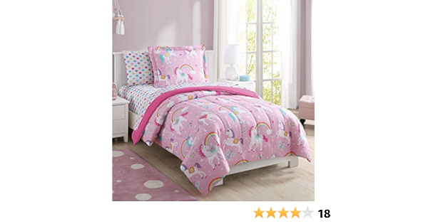 mainstays unicorn bedding