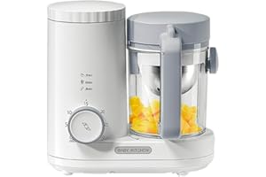 3-in-1 Baby Food Maker – Steamer, Stirrer, and Grinder for Quick, Fresh, and Nutritious Homemade Baby Meals – Perfect for Bus